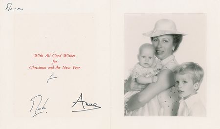Lot #380 Princess Anne Christmas Cards - Image 1