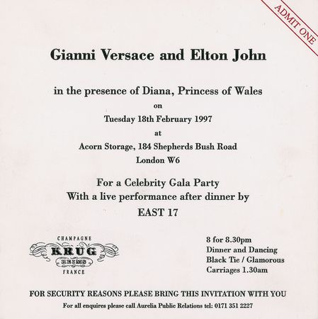 Lot #381 Princess Diana Envelope - Image 2