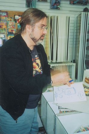 Lot #677 Matt Groening Sketch - Image 2