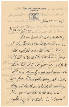 Lot #218 J. Paul Getty Handwritten Letter Signed - Image 1