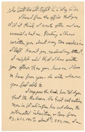 Lot #218 J. Paul Getty Handwritten Letter Signed - Image 3
