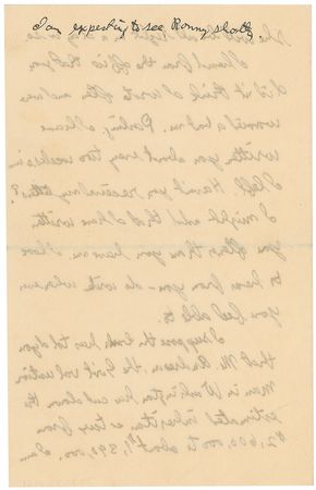 Lot #218 J. Paul Getty Handwritten Letter Signed - Image 4