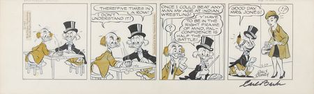 Lot #666 Carl Barks Comic Strip - Image 2