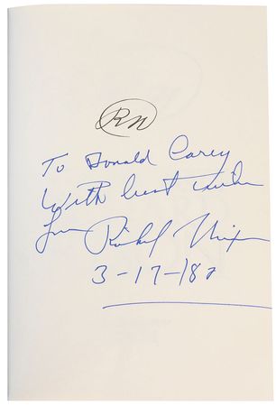 Lot #144 Richard Nixon - Image 1