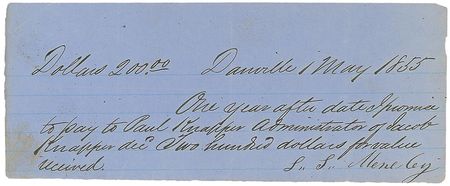 Lot #29 Abraham Lincoln Docketing Notation - Image 2