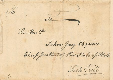 Lot #237 John Jay: During the war for independence, Judge Morris asks John Jay for assistance in dealing with loyalist tenants - Image 4
