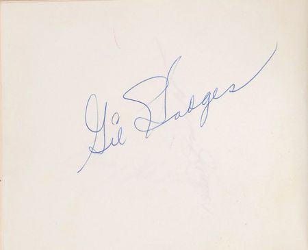 Lot #1153 Los Angeles Dodgers: 1960 Autograph Book - Image 2
