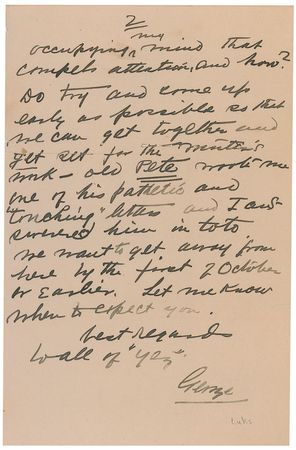 Lot #646 George Luks - Image 2