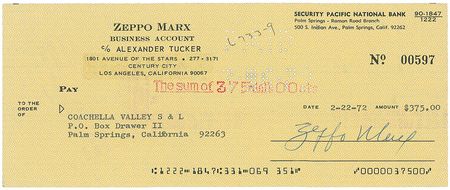 Lot #1108 Zeppo Marx - Image 2