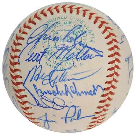 Lot #1209 Baltimore Orioles: 1969 Baseball - Image 2
