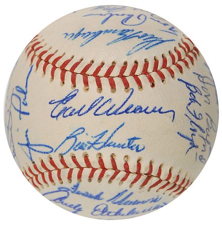 Lot #1209 Baltimore Orioles: 1969 Baseball - Image 5