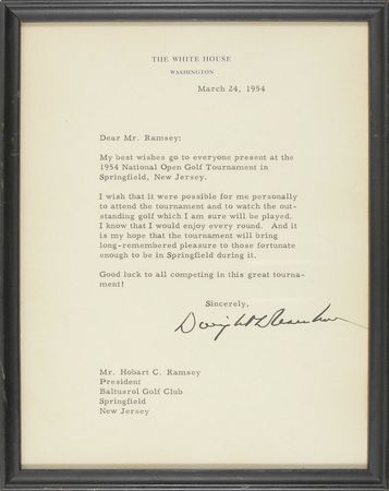 Lot #137 Dwight D. Eisenhower Letters - Image 2