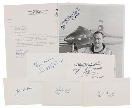 Lot #504 X-15 Pilots Group Lot - Image 1