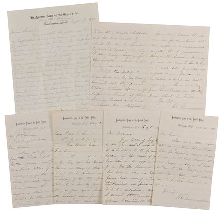 Lot #441 William T. Sherman: Sherman sends his men to Navajo lands, seeking a petrified forest for the Smithsonian - Image 1