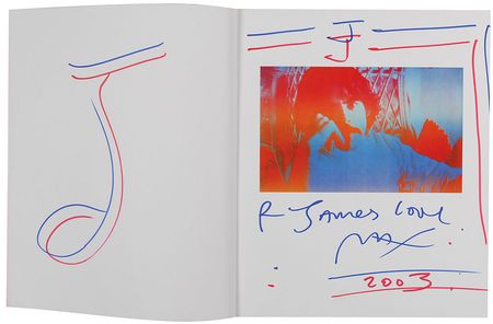 Lot #648 Peter Max Book - Image 1