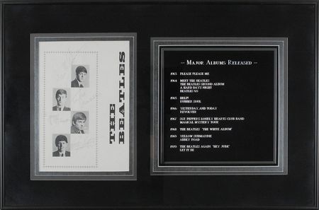Lot #822 Beatles: 1963 tour program page after having ousted Orbison as the tour?s headliner - Image 2