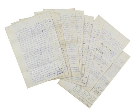 Lot #284 Joseph Pulitzer Signed Document - Image 2