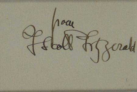 Lot #713 F. Scott Fitzgerald: Immaculate and desirable signature of the iconic Jazz Age author - Image 2