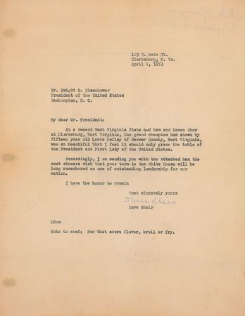 Lot #138 Dwight D. Eisenhower Typed Letter Signed - Image 3
