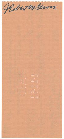 Lot #1240 Lefty Grove Check - Image 2