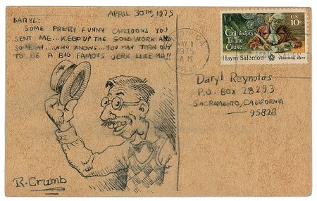 Lot #667 Robert Crumb: “Who knows...you may turn out to be a big famous jerk like me!!” - Image 1