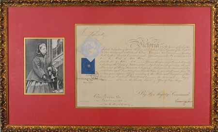 Lot #386 Queen Victoria Signed Document - Image 2