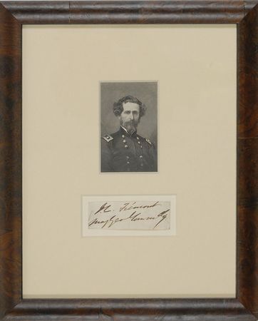 Lot #336 John Fremont Signature - Image 1