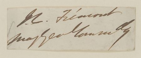 Lot #336 John Fremont Signature - Image 2