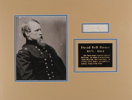 Lot #457 David Bell Birney Signature - Image 1