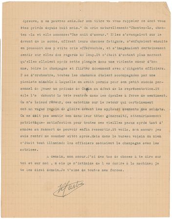 Lot #738 Jean-Paul Sartre: “The Actress as a symbolic representative of the eternal feminine” - Image 5