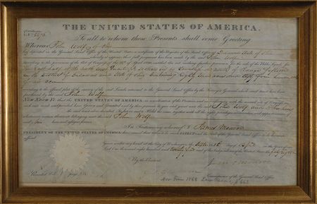 Lot #16 James Monroe Signed Document
