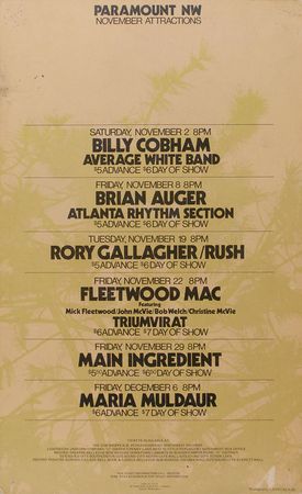 Lot #750 Fleetwood Mac and Rush - Image 1