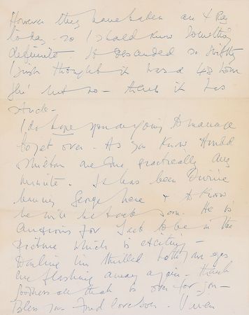 Lot #972 Vivien Leigh Handwritten Letter Signed - Image 2