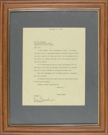 Lot #840 Irving Berlin and Ira Gershwin Group Lot - Image 1