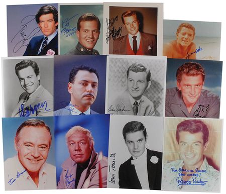 Lot #985 Actors Signed Photographs - Image 1
