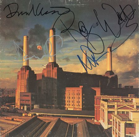 Lot #807 Pink Floyd: Desirable complete band-signed Animals album - Image 1