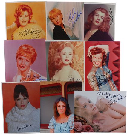 Lot #999 Actresses Signed Photographs - Image 1