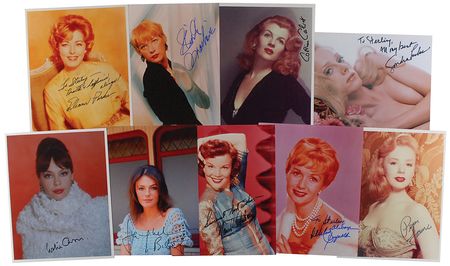 Lot #999 Actresses Signed Photographs - Image 2