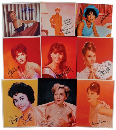 Lot #1000 Actresses Signed Photographs - Image 1