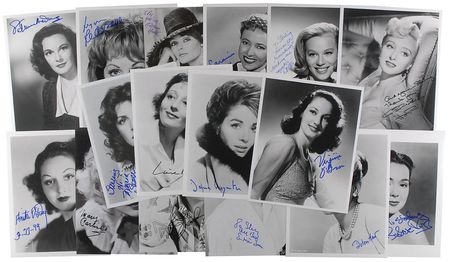 Lot #1001 Actresses Signed Photographs - Image 2
