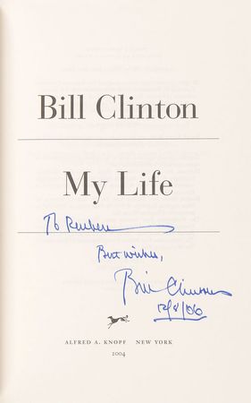 Lot #138 Bill Clinton Book - Image 1