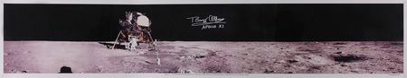 Lot #443 Buzz Aldrin Signed Photograph - Image 1
