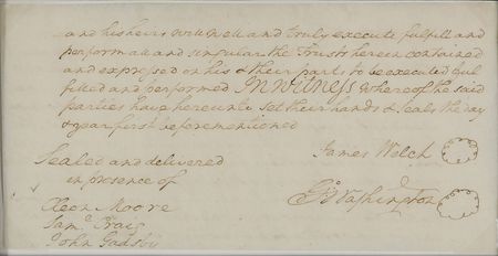 Lot #1 George Washington: Exquisite document written and signed by the first president - Image 2