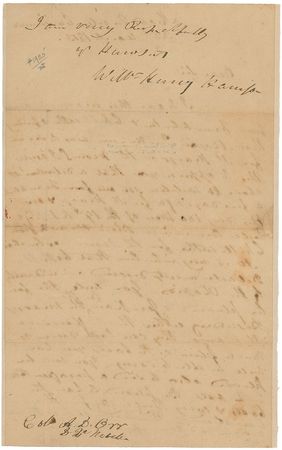 Lot #26 William Henry Harrison: ?I write this to apprise you that a detachment of about 80 militia set out from Franklinton? - Image 2