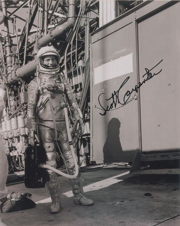 Lot #426 Scott Carpenter Signed Photographs - Image 2