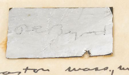 Lot #276 Richard E. Byrd: The explorer presents a signed piece of his Antarctic weather station - Image 3