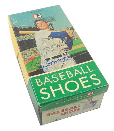 Lot #1098 Joe DiMaggio Cleats - Image 1