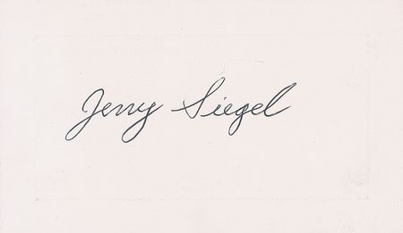 Lot #592 Jerry Siegel Group Lot - Image 1