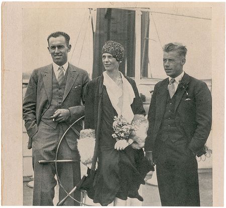 Lot #413 Amelia Earhart Signed Photograph - Image 2