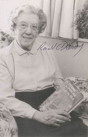 Lot #326 Titanic Survivors Signed Photographs - Image 4